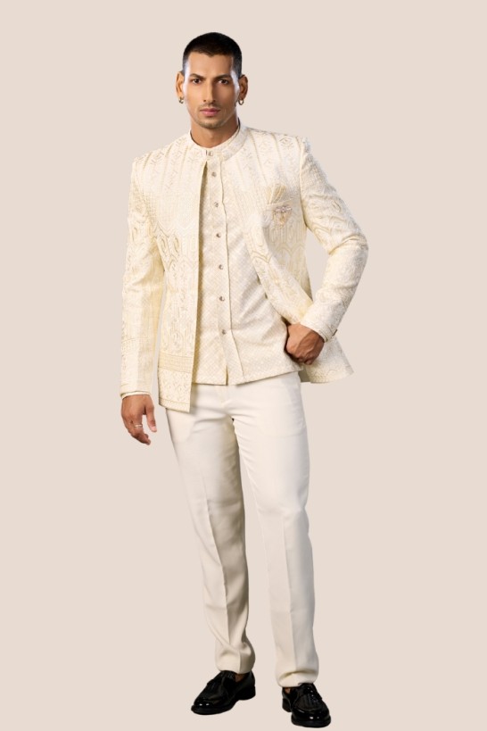 SWAN WHITE JODHPURI
